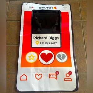 Dating App Full Body Halloween Costume Adults Men/Woman Tinder, Bumble, Hinge